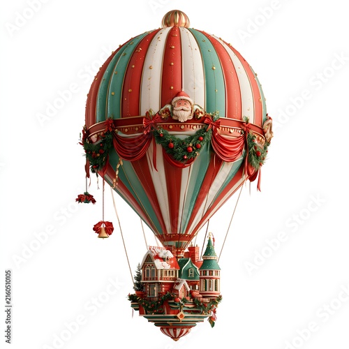 colorful hot air balloon