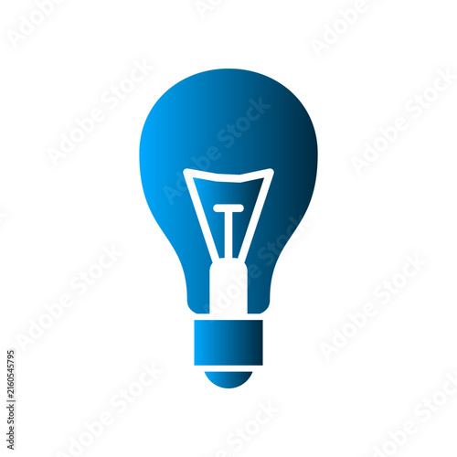 Bulb Lamp icon design template