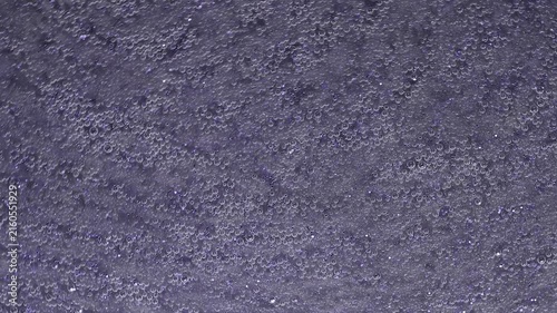 Macro Texture of Tiny Bubbles and Foam on Liquid Surface
