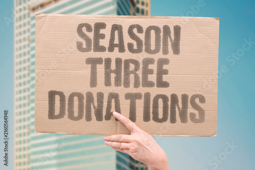 Obraz na płótnie "Season Three Donations" Multiple candidate contributions this cycle