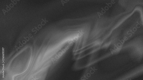 Abstract noise grainy monochrome fluid wave background with smoky gradient distortion on black, digital illustration asset for modern corporate web design, luxury poster backdrop, and editorial cover.