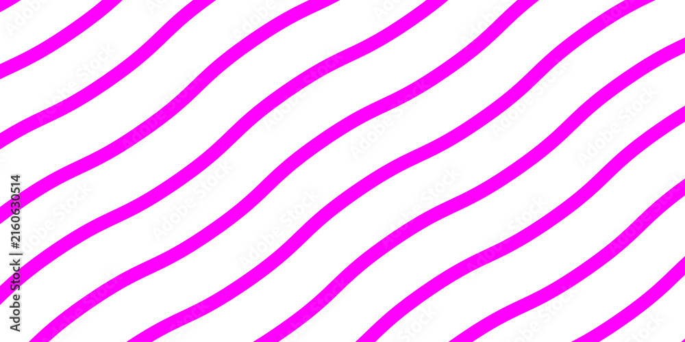 Seamless Wave Pattern, Hand drawn water sea vector background. Wavy beach print, curly grunge paint lines. vector