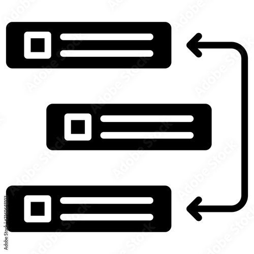 Backlog Icon Element For Design
