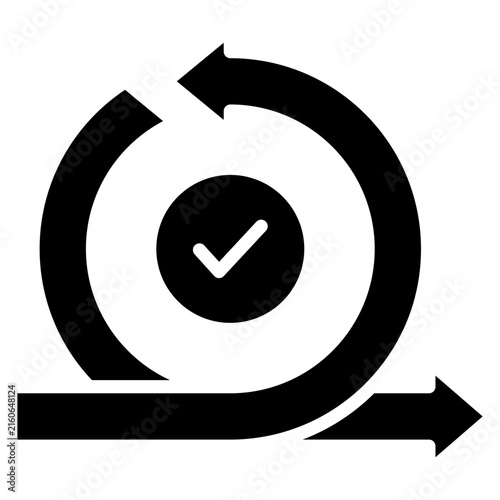Iteration Icon Element For Design
