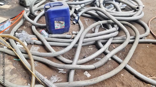 Heavy Duty Stainless Steel Braided Flexible Metal Hoses for High Pressure Industrial Piping and Fluid Installations