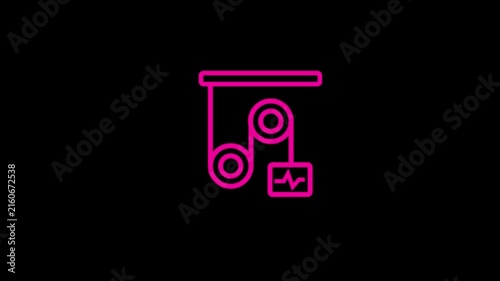 physics experiment animated icon