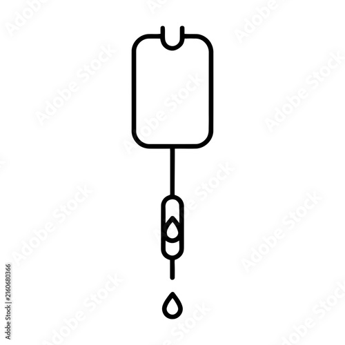 Black line of a wine glass, minimalist style line wine glass