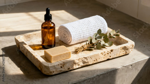  Minimalist luxury home spa essential oil set