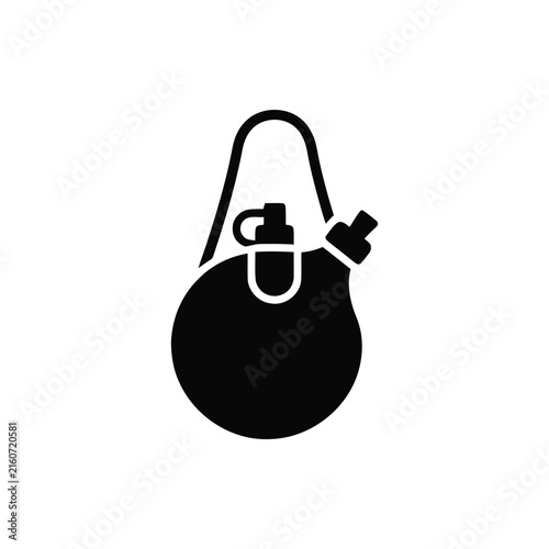 Canteen icon represents outdoor hydration gear and travel equipment.
