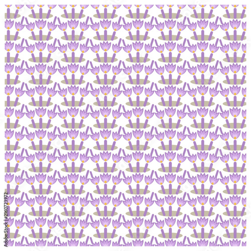 Geometric repeating pattern with abstract birds