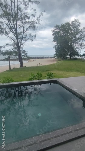 Seaview in Khanom, Sichon District, Nakhon Si Thammarat, on August 8, 2026.