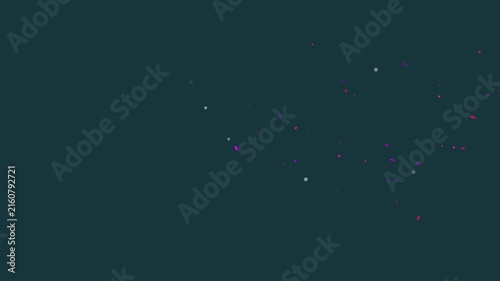 Cosmic glowing particles expanding across dark space background with creating mesmerizing trail effect against gradient night sky backdrop particles dispersing dynamically (741)