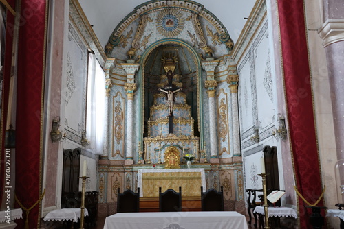 Fotografía Jesus Christ altar in the Church of Misericordia in Ribeira Grande, Sao Miguel,