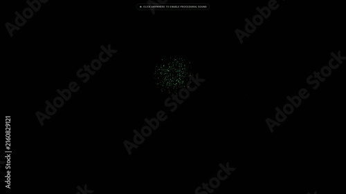 Abstract Digital Particle Cloud Background