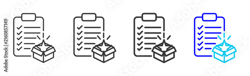 Quality Audit Icon Collection Creative Outline Style for Facility Management Building Maintenance Safety Operations Workplace Services Vector Icon Packs Kit