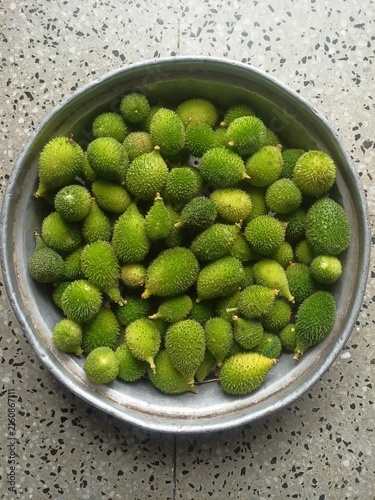 Canvastavla spiny gourds, Kantola, Katurle