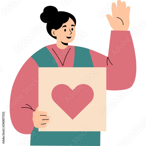 Charity Day Illustration
