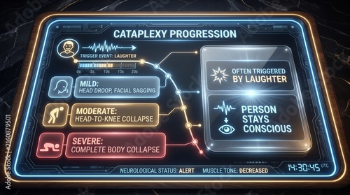 Cataplexy Progression and Severity Spectrum