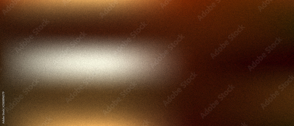 Obraz premium Blurred brown and white gradient background, with grainy texture