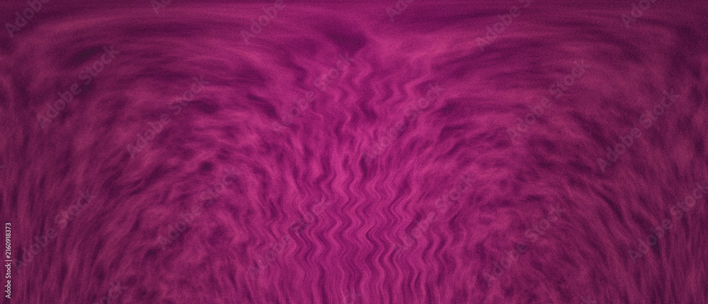 Fototapeta premium Deep magenta color shows a subtly wavy and rippling textured surface