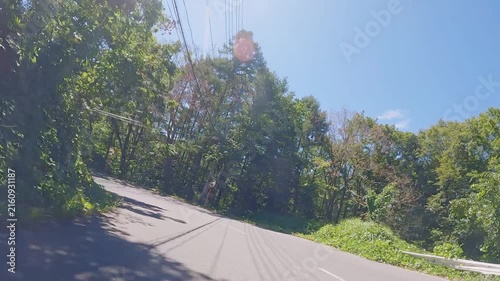 ロードバイク　車載映像