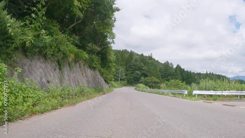 ロードバイク　車載映像