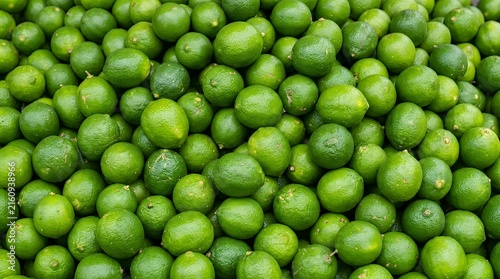 Fresh lime in the market