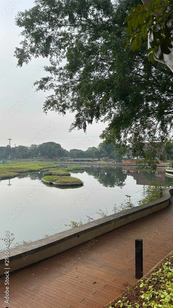 Fototapeta premium lake landscape