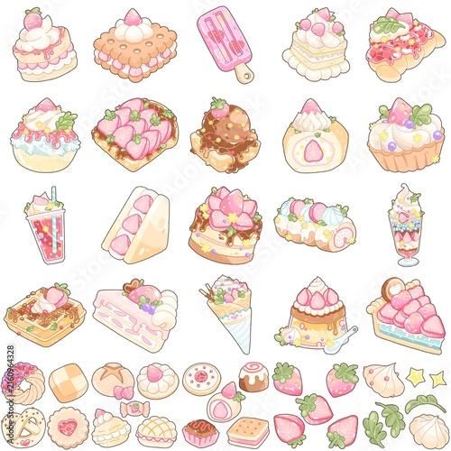Tapety artystyczne StrawberrySweet 00 Collection