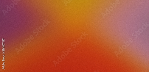 Abstract orange and purple gradient background with texture