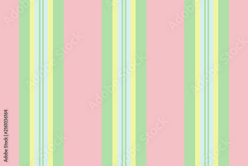 Obraz na plátně A vertical stripe pattern with even parallel lines creates a figurative fabric impression