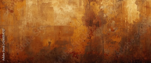 Textured Earthy Brown and Orange Grunge Background with Distressed Finish