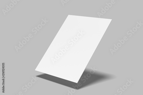 Instant Film Photos Blank Mockup