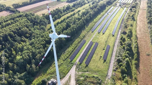 Renewable energy installation on rural farm
