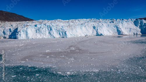 Картината върху платно Calving front of Eqip Sermia glacier in Greenland