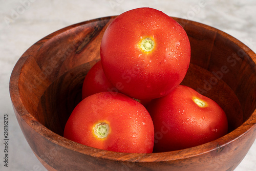 three tomatoes