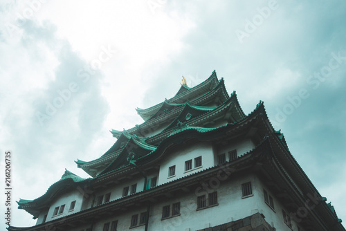 Fototapeta 名古屋城とシャチホコ