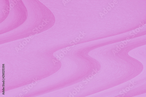 pink background with flowing s-shaped waves