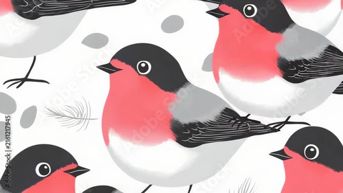 selective focus adorable bird background with clean design