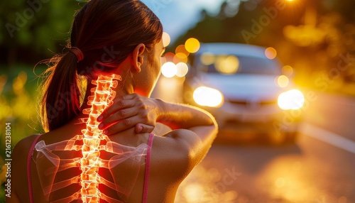 People Suffering from Whiplash and Neck Pain After Car Accident	
