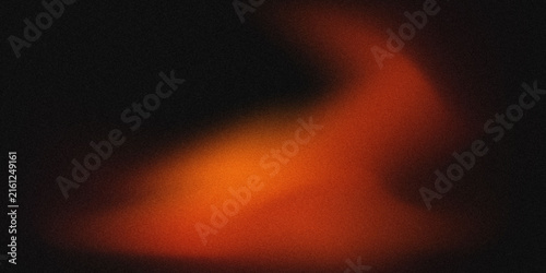 Abstract dark background with soft glowing orange light and smoky blur, warm amber illumination, cinematic atmosphere, subtle gradient texture, elegant minimal backdrop for modern design