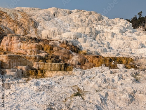 Obraz na płótnie Rock formations, Yellowstone National Park