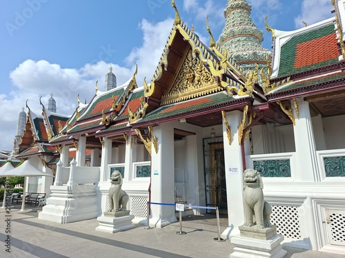Canvastavla Building within the Grand Palace and Wat Phra Kaew complex in Bangkok, Thailand