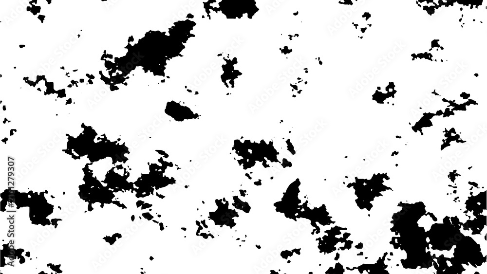Obraz premium Black and white abstract ink splatter pattern background