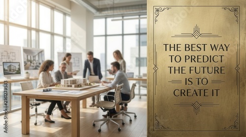 Modern Office Meeting Room with Diverse Business Team Collaborating on Projects and Brainstorming Strategies for Future Success in Bright Workspace