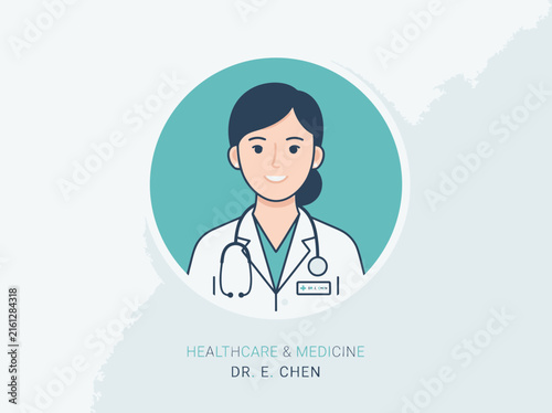 Healthcare medicine professional profile for Dr. Chen.