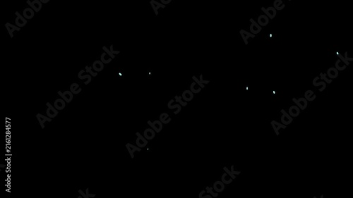 Liquid Drop Impact Fx Animation With Transparent Background