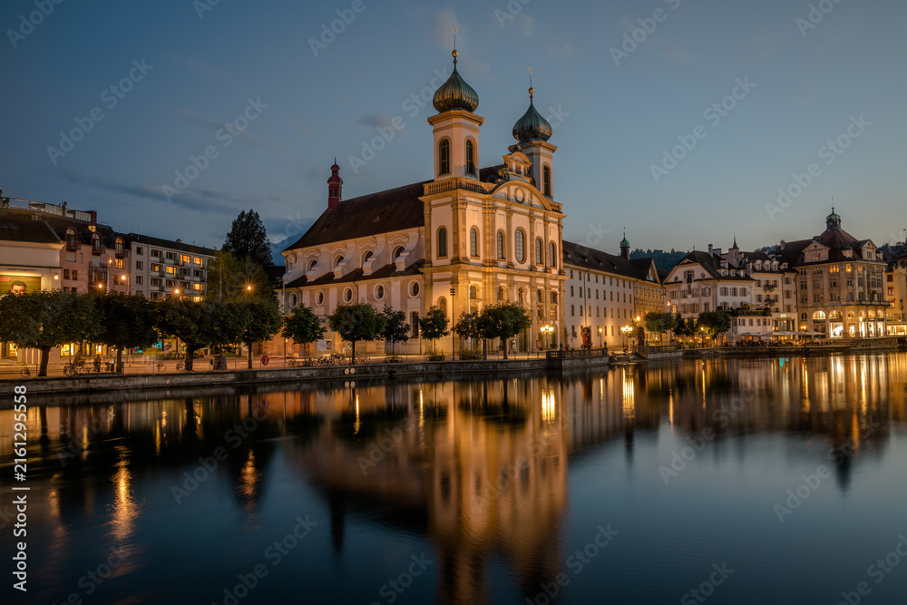 Fototapeta premium Views from the city of Lucerne, Switzerland