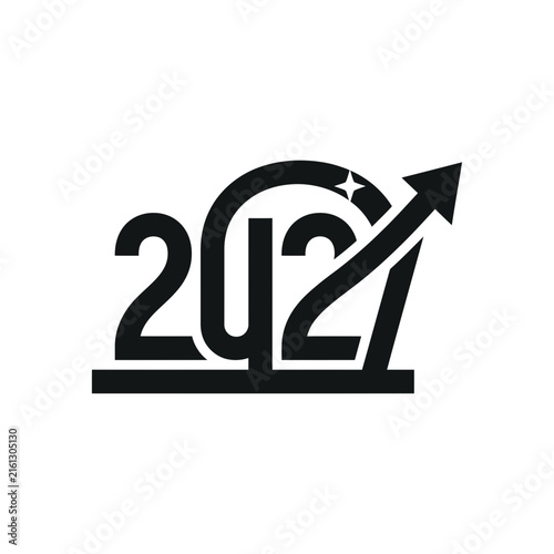 2027 logo with upward growth arrow.