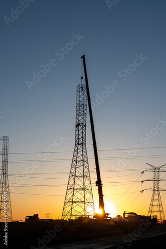 Utility Grid Modernization Across Open Construction Site